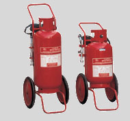 推车式干粉灭火器 