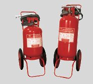 推车式干粉灭火器